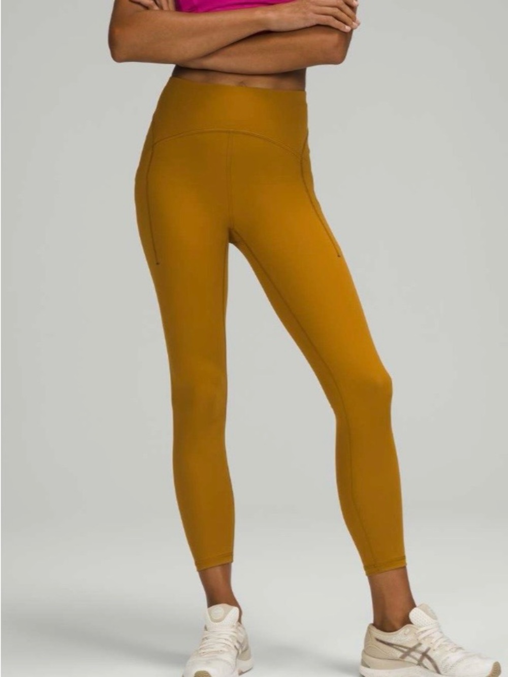 Lululemon power thru high rise size 8
